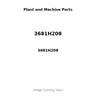 3681H208 - GASKET - CYLINDER HEAD