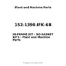 152-1390.IFK-6B - IN-FRAME KIT - NO GASKET KITS