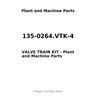 135-0264.VTK-4 - VALVE TRAIN KIT