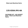 135-0264.IFK-4A - IN-FRAME KIT - NO GASKET KITS