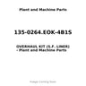 135-0264.EOK-4B1S - OVERHAUL KIT (S.F. LINER)
