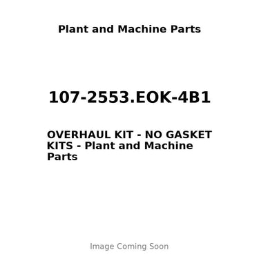 107-2553.EOK-4B1 - OVERHAUL KIT - NO GASKET KITS