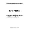 KM5786RS - RING SET PISTON