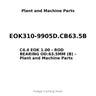 EOK310-9905D.CB63.5B - C4.4 EOK 1.00 - ROD BEARING OD:63.5MM (B)