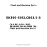 EK396-4592.CB63.5-B - C4.4 EK: 0.50 - ROD BEARING OD:63.5MM (B)
