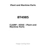 8T4985 - CLAMP - HOSE