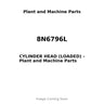 8N6796L - CYLINDER HEAD (LOADED)