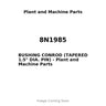8N1985 - BUSHING CONROD (TAPERED 1.5" DIA. PIN)