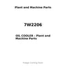 7W2206 - OIL COOLER