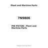 7N9806 - PIN PISTON