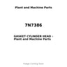 7N7386 - GASKET CYLINDER HEAD