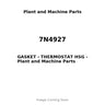 7N4927 - GASKET - THERMOSTAT HSG