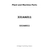 3314A011 - VALVE SEAT - INLET