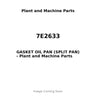 7E2633 - GASKET OIL PAN (SPLIT PAN)