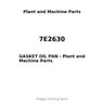 7E2630 - GASKET OIL PAN