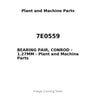 7E0559 - BEARING PAIR, CONROD - 1.27MM