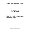 7C4508 - WATER PUMP