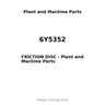 6Y5352 - FRICTION DISC