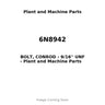 6N8942 - BOLT, CONROD - 9/16'' UNF