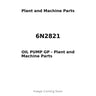 6N2821 - OIL PUMP GP