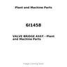 6I1458 - VALVE BRIDGE ASSY