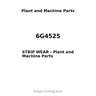 6G4525 - STRIP WEAR