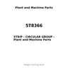 5T8366 - STRIP - CIRCULAR GROUP