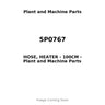 5P0767 - HOSE, HEATER - 100CM