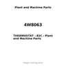 4W8063 - THERMOSTAT - 82C