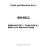 4W4011 - THERMOSTAT - 76/89 DEG C