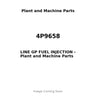 4P9658 - LINE GP FUEL INJECTION