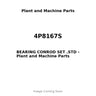 4P8167S - BEARING CONROD SET .STD