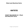4N7978 - SHAFT BALANCER LH