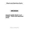 4N3664 - VALVE GUIDE INLET (1/2" STEM)