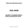 422-4438 - GASKET, CYLINDER HEAD