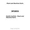 3P2855 - PLATE CLUTCH