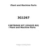3G1267 - CARTRIDGE KIT (35VQ25 RH)