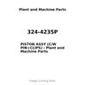 324-4235P - PISTON ASSY (C/W PIN+CLIPS)