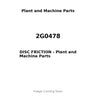 2G0478 - DISC FRICTION