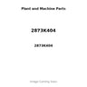 2873K404 - STARTER MOTOR: 12V, 3.0KW, 10T