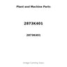 2873K401 - STARTER MOTOR: 12V, 2.2KW, 9T