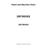 2873D202 - STARTER MOTOR: 12V, 3KW, 10T