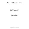 2871A307 - ALTERNATOR: 14V, 100A
