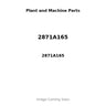 2871A165 - ALTERNATOR: 12V, 70A