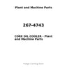267-4743 - CORE OIL COOLER