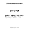 247-2717 - THRUST WASHER KIT - STD