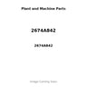2674A842 - TURBOCHARGER
