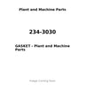 234-3030 - GASKET