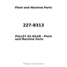 227-8313 - PULLEY AS IDLER