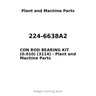 224-6638A2 - CON ROD BEARING KIT (0.010) (3114)